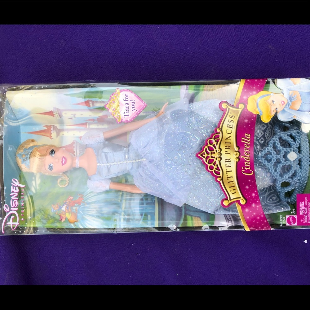 Glitter princess Cinderella Barbie